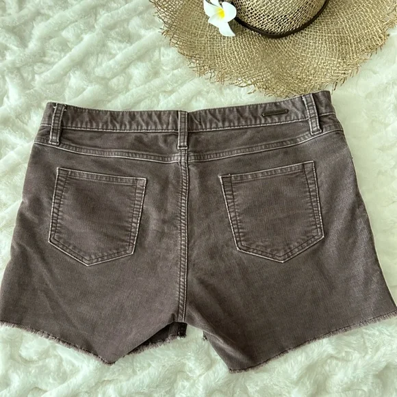 NWOT Carve Designs Oahu Corduroy Shorts Raisin Size 10 - Picture 6 of 8